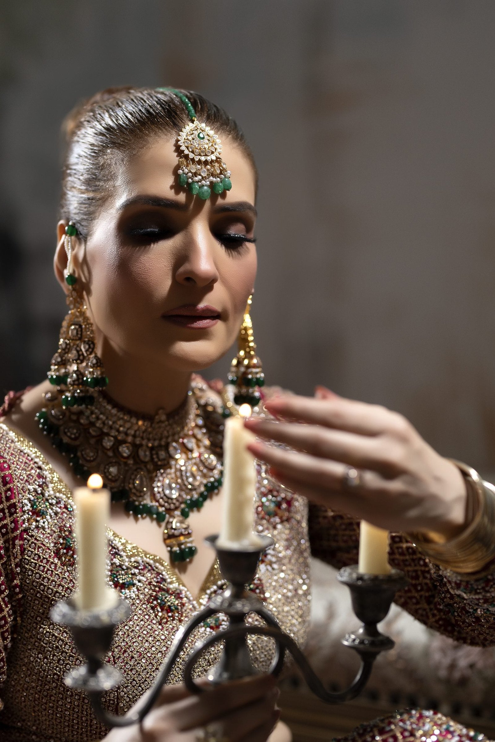 Crystal Lehenga Set - Image 4