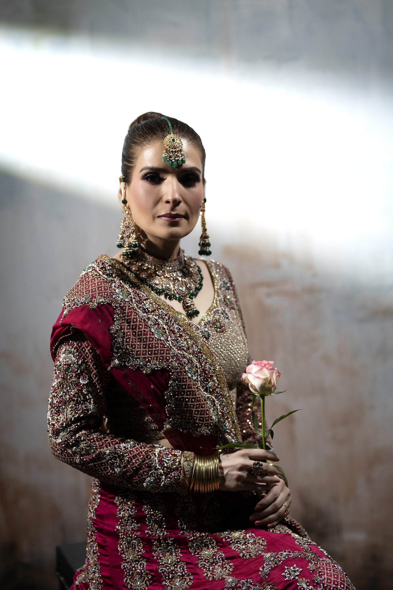 Crystal Lehenga Set