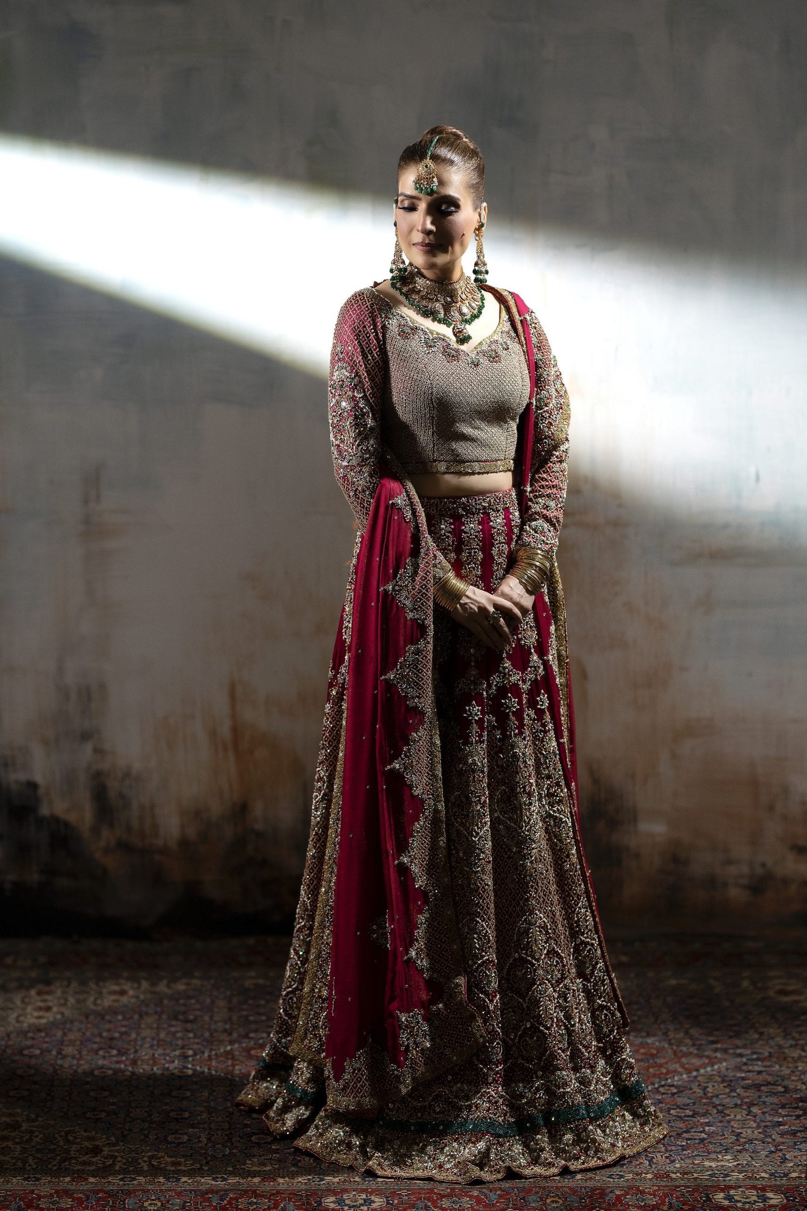 Crystal Lehenga Set - Image 6