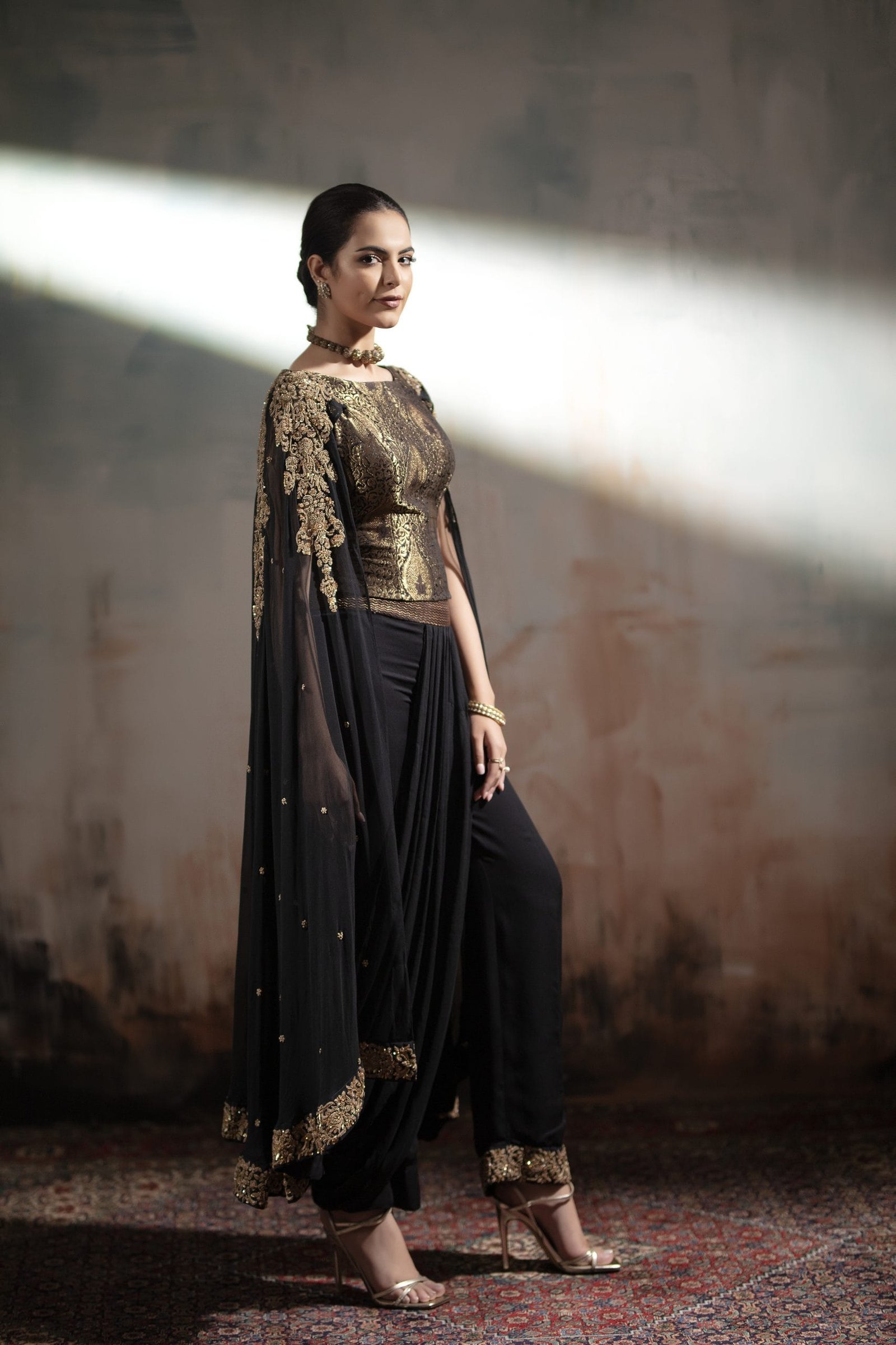 Hand Embroidered Cape - Image 6