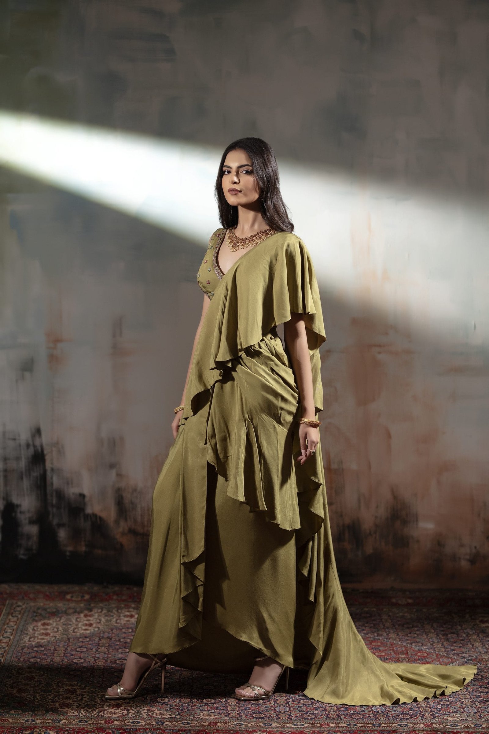 Blouse Drape Skirt - Image 4